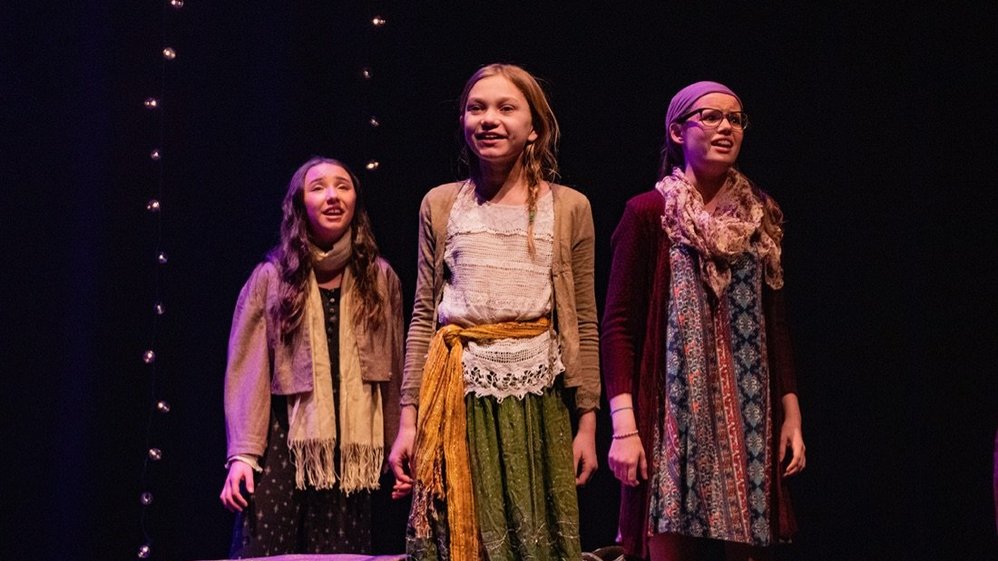 Youth Singing Stage Benefit