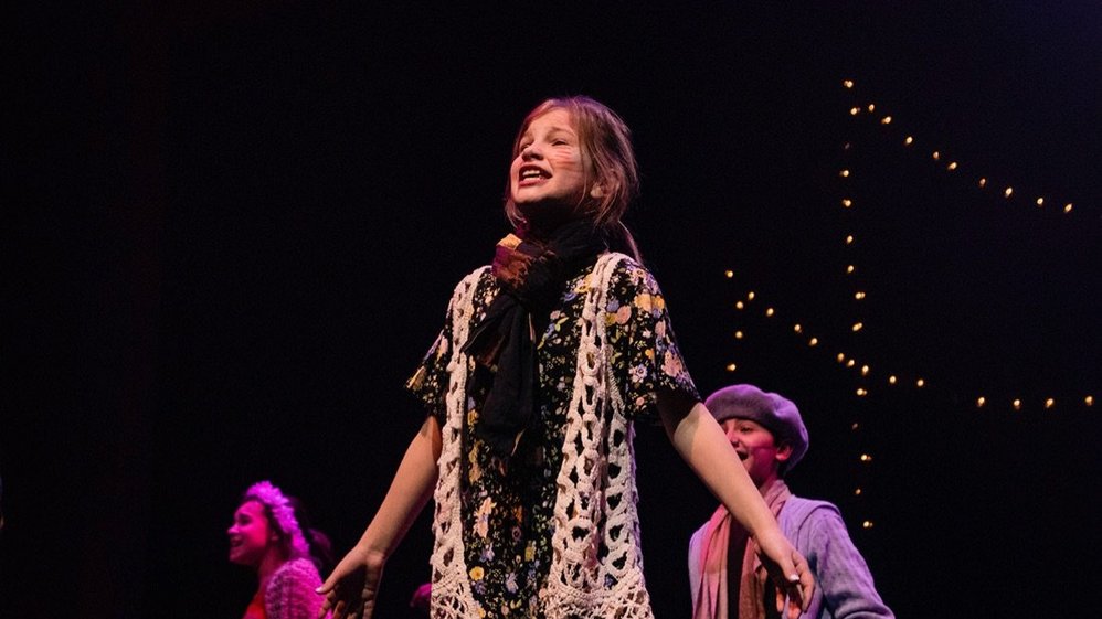 Youth Singing Stage Benefit