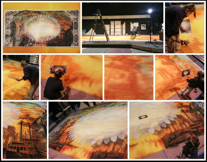 In the Spotlight: Scenic Charge Artist Jenny Hitmar Shankland Paints an Epic Backdrop