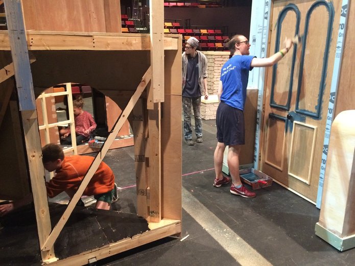 Building (& Painting) Mary Poppins